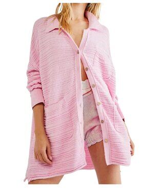 Free People Day Dreaming Button-Up Cardigan